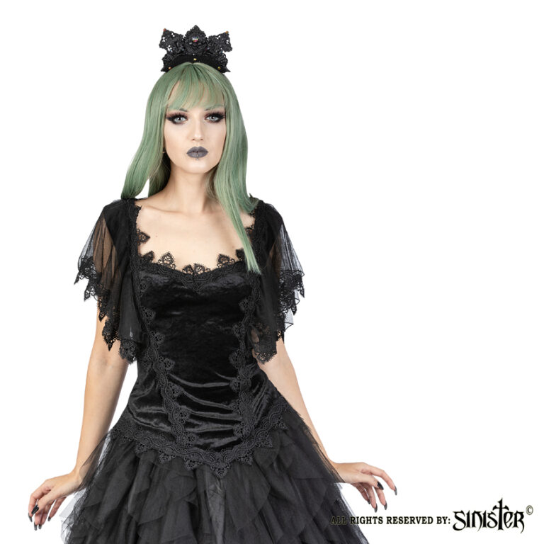 Gothic Butterfly Sleeve Top (image for) Gothic Butterfly Sleeve Top