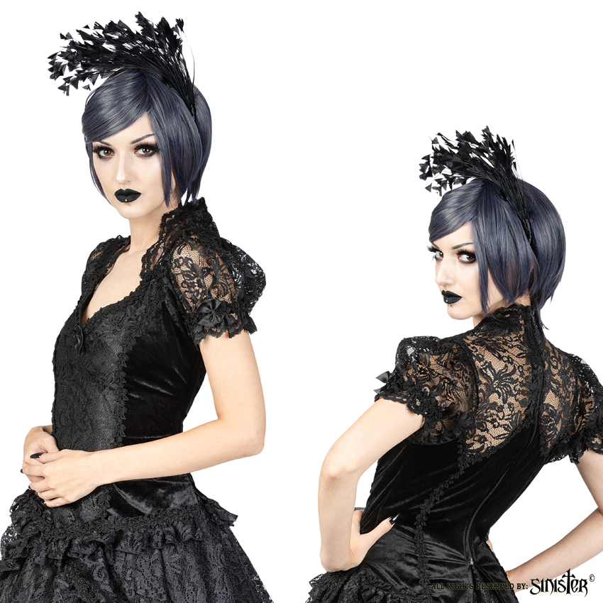 Classic Gothic Victorian Top (image for) Classic Gothic Victorian Top