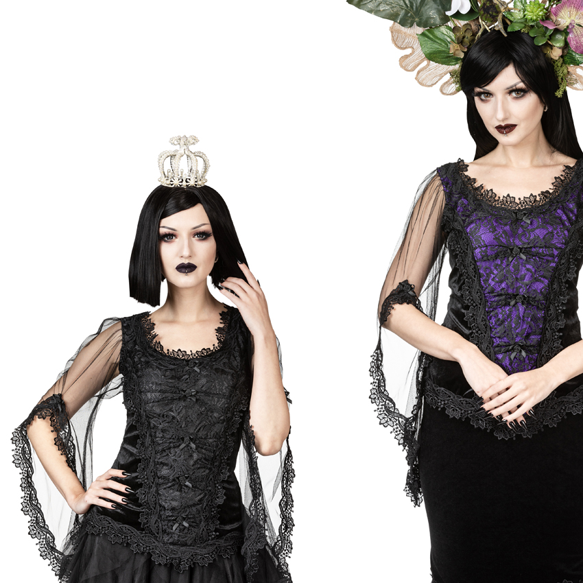 Midnight Enchantress Velvet Top (image for) Midnight Enchantress Velvet Top