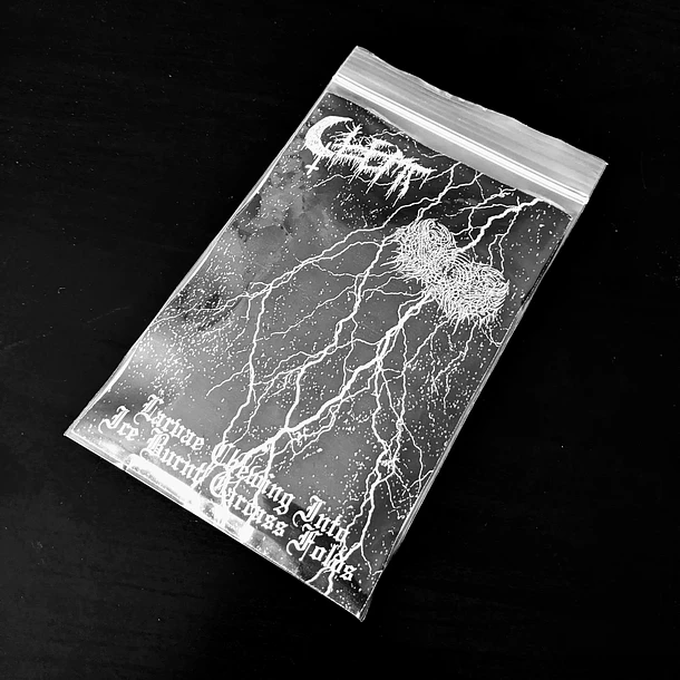 (image for) GLEMT & CALLING OF PHASMIC PRESENCE (UK/USA) - Larvae Chewing Into Ice Burnt Carcass Folds - CASS.EP