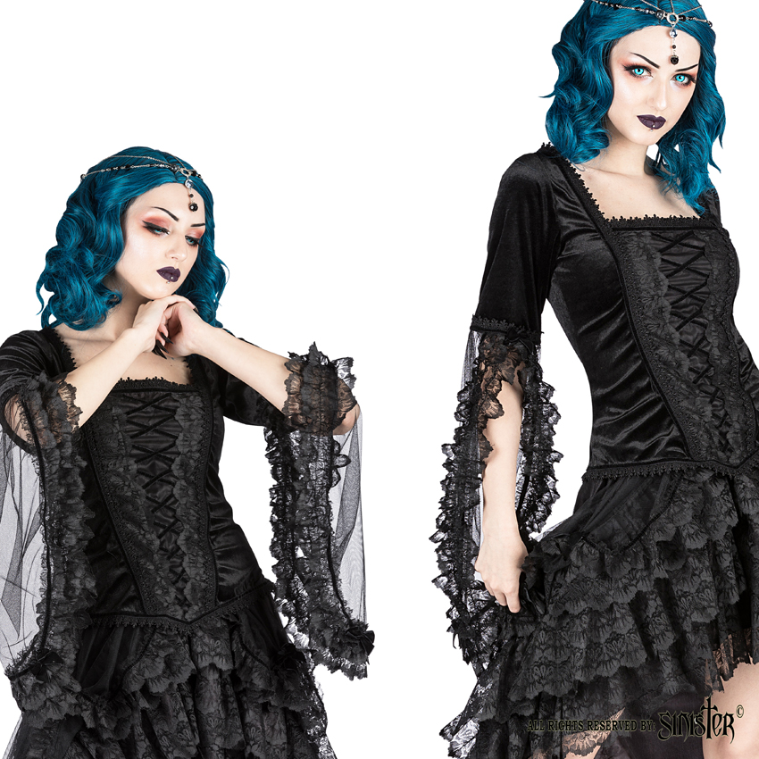 (image for) Gothic Elegance Flowing Sleeve Top